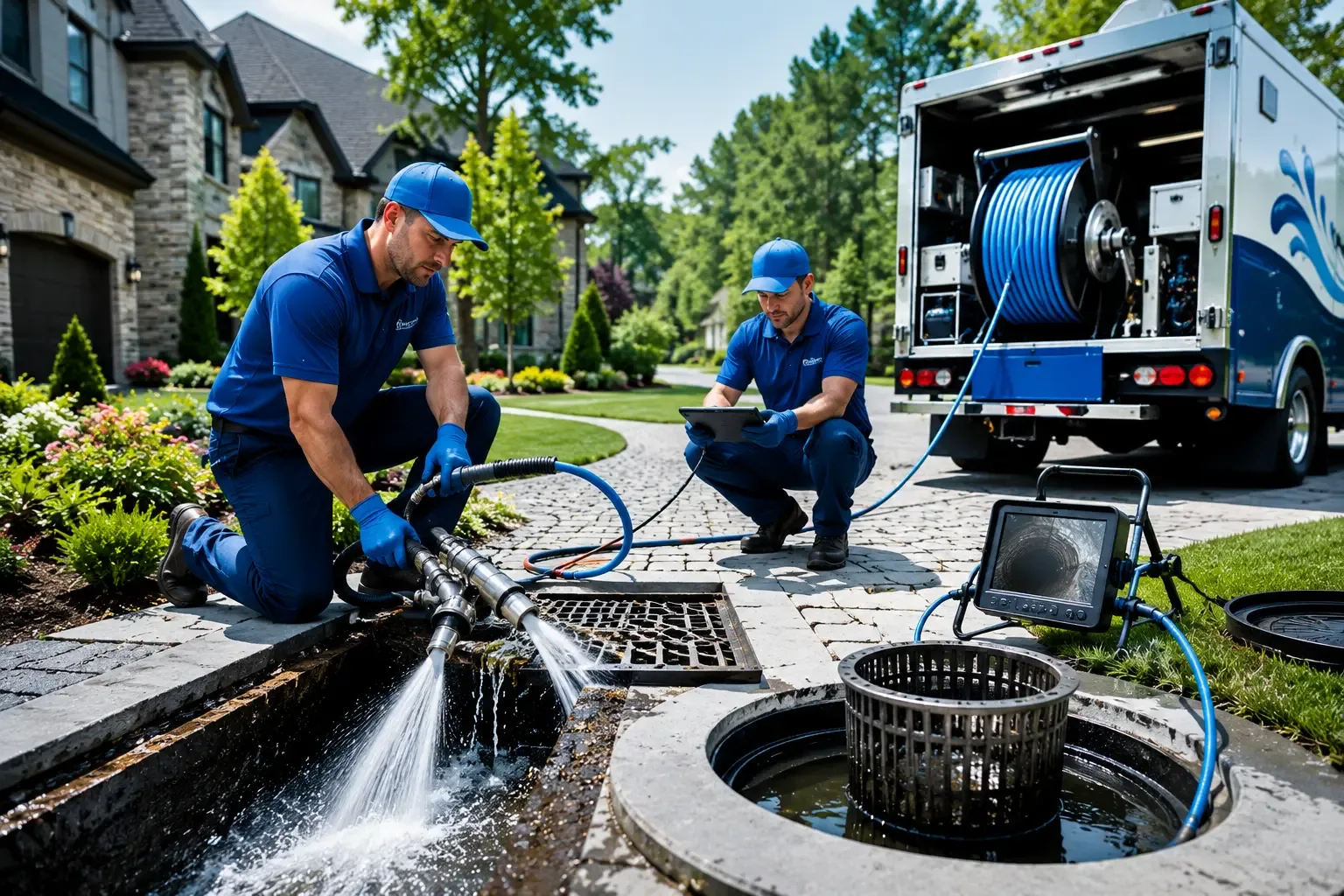 Local outdoor drain cleaning professionals in Sheldon, MO