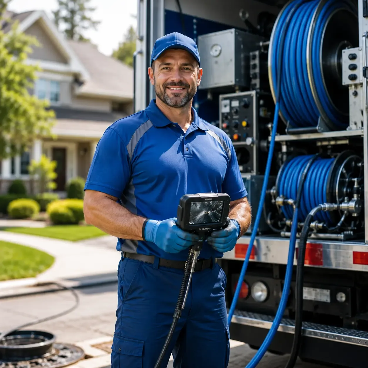 Local outdoor drain cleaning specialists in Sheldon, MO